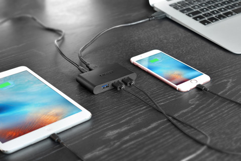 Sitecom CN-085 USB 3.0 Fast Charging Hub 4 Port