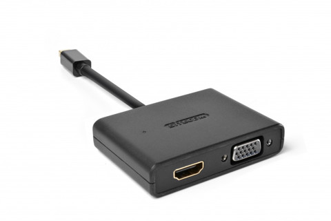 Sitecom CN-347 Mini DisplayPort to HDMI / VGA 2-in-1 Adapter