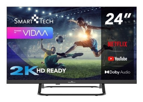 Smart-Tech 24HV02V TV 61 cm (24") HD Smart TV Wi-Fi Nero 200 cd/m²