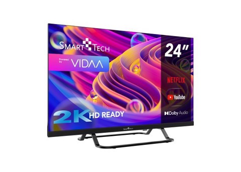 Smart-Tech 24HV02V TV 61 cm (24") HD Smart TV Wi-Fi Nero 200 cd/m²