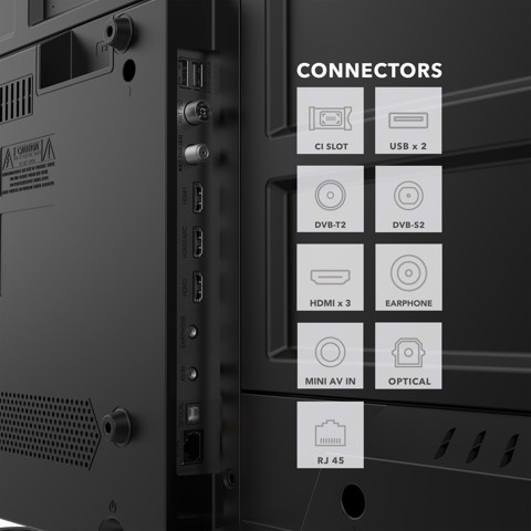 SMART Technologies 24HW01V TV 61 cm (24") HD Smart TV Wi-Fi Nero 180 cd/m²