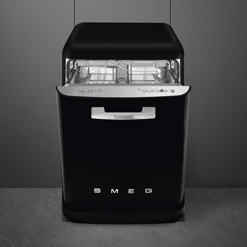 Smeg 50's Style Lavastoviglie LVFABBL3 Nero Made in Italy