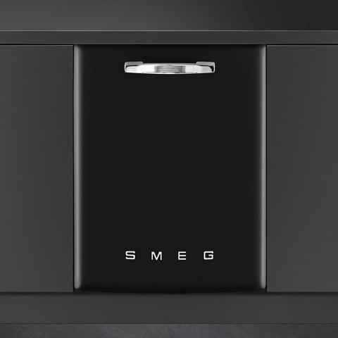 Smeg 50's Style Lavastoviglie STFABBL3 Nero Made in Italy