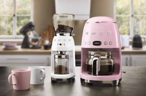 Smeg 50's Style Macchina da Caffè filtro DCF02PKEU Rosa