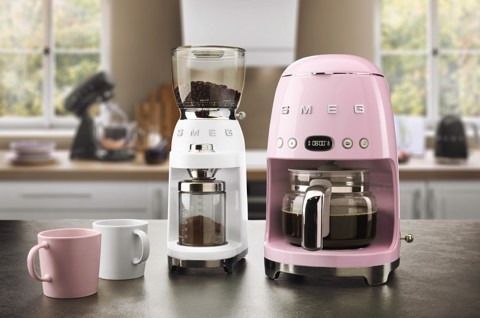 Smeg 50's Style Macchina da Caffè filtro DCF02PKEU Rosa