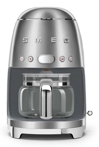 Smeg 50's Style Macchina da Caffè filtro DCF02SSEU Acciaio Inox