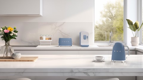 Smeg BCC12SBMEU macchina per caffè Automatica/Manuale Macchina per espresso 1,4 L