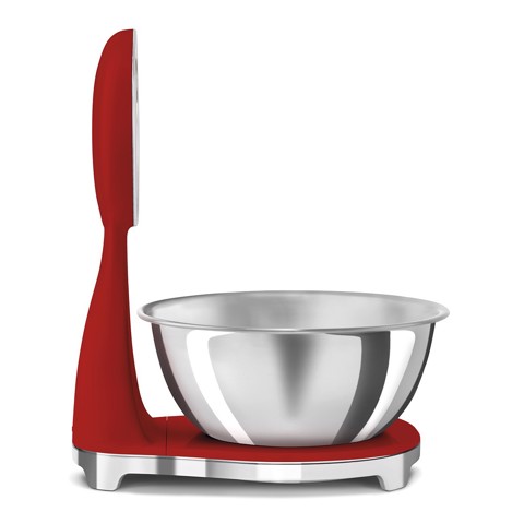 Smeg Bilancia da cucina 50's Style – Rosso LUCIDO - KSF01RDWW