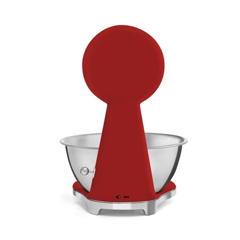 Smeg Bilancia da cucina 50's Style – Rosso LUCIDO - KSF01RDWW