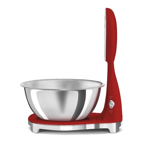 Smeg Bilancia da cucina 50's Style – Rosso LUCIDO - KSF01RDWW