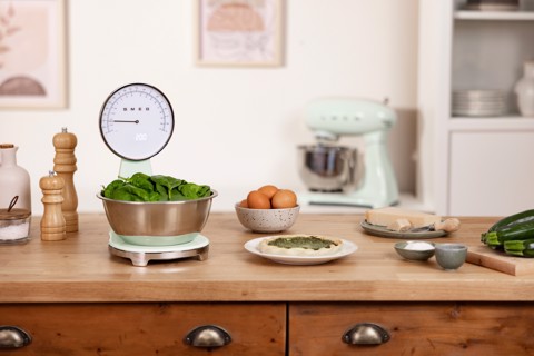 Smeg Bilancia da cucina 50's Style – Verde Pastello LUCIDO - KSF01PGWW