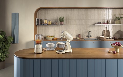 Smeg Bilancia da cucina Linea Collezione - Bianco Opaco - KSC01WHMWW
