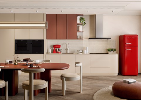 Smeg Bilancia da cucina Linea Collezione - Bianco Opaco - KSC01WHMWW