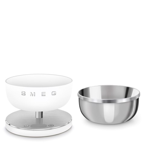 Smeg Bilancia da cucina Linea Collezione - Bianco Opaco - KSC01WHMWW