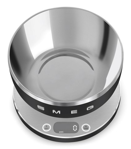 Smeg Bilancia da cucina Linea Collezione - Nero Opaco - KSC01BLMWW