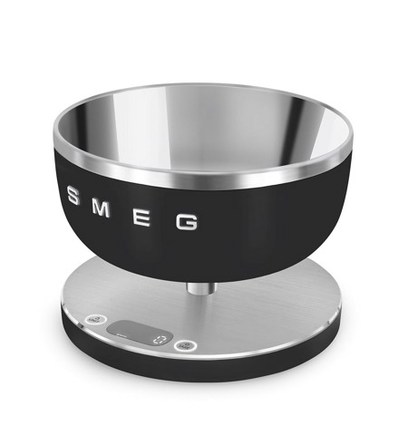 Smeg Bilancia da cucina Linea Collezione - Nero Opaco - KSC01BLMWW
