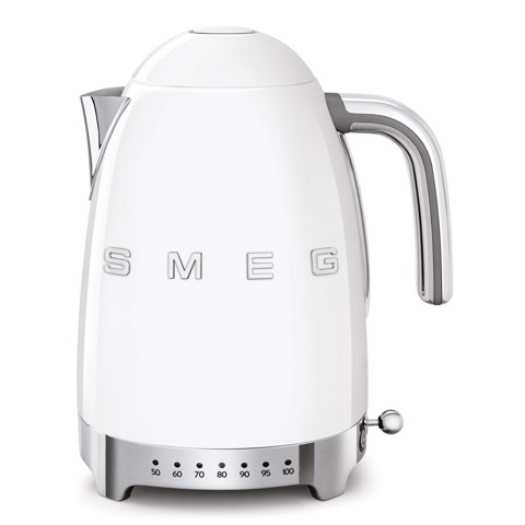 Smeg Bollitore A Temperatura Variabile 50's Style – Bianco LUCIDO – KLF04WHEU