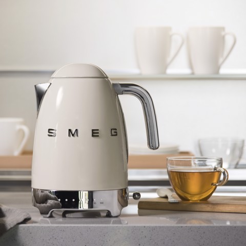 Smeg Bollitore A Temperatura Variabile 50's Style – Panna LUCIDO – KLF04CREU