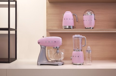 Smeg Bollitore A Temperatura Variabile 50's Style – Rosa LUCIDO – KLF04PKEU