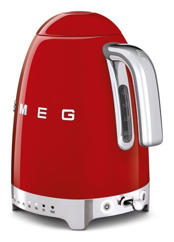 Smeg Bollitore A Temperatura Variabile 50's Style – Rosso LUCIDO – KLF04RDEU