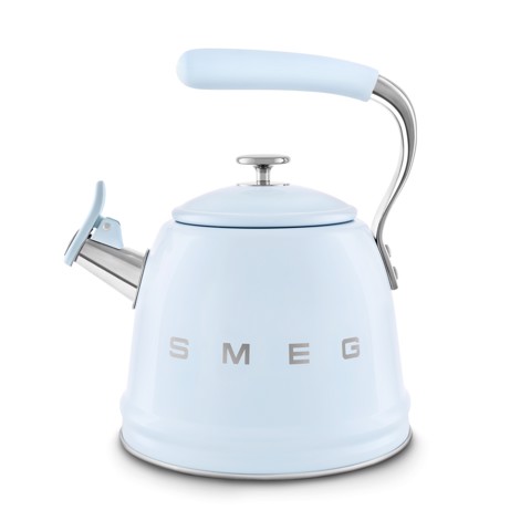Smeg Bollitore con fischio 50's Style - Azzurro LUCIDO - WKF01PB