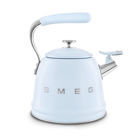 Smeg Bollitore con fischio 50's Style - Azzurro LUCIDO - WKF01PB