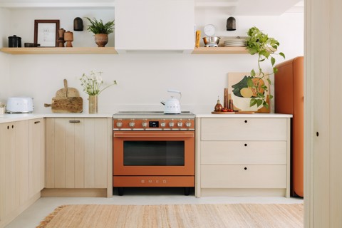 Smeg Bollitore con fischio 50's Style - Azzurro LUCIDO - WKF01PB