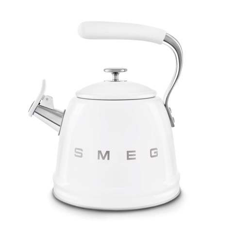 Smeg Bollitore con fischio 50's Style - Bianco LUCIDO - WKF01WH