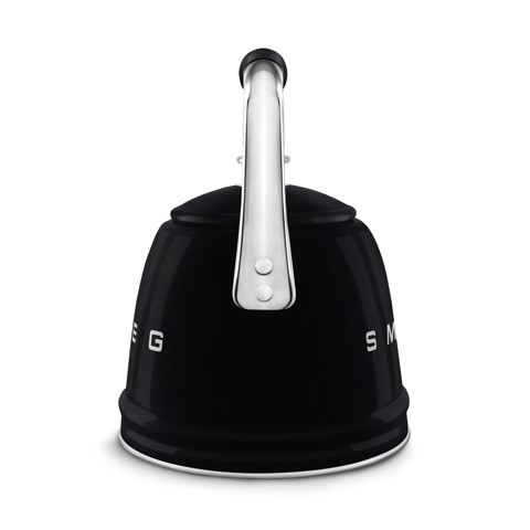 Smeg Bollitore con fischio 50's Style - Nero LUCIDO - WKF01BL