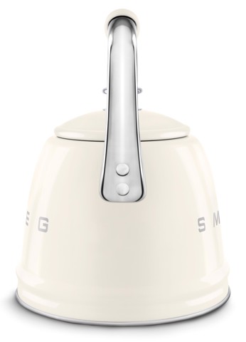 Smeg Bollitore con fischio 50's Style - Panna LUCIDO - WKF01CR