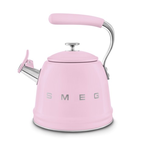 Smeg Bollitore con fischio 50's Style - Rosa LUCIDO - WKF01PK