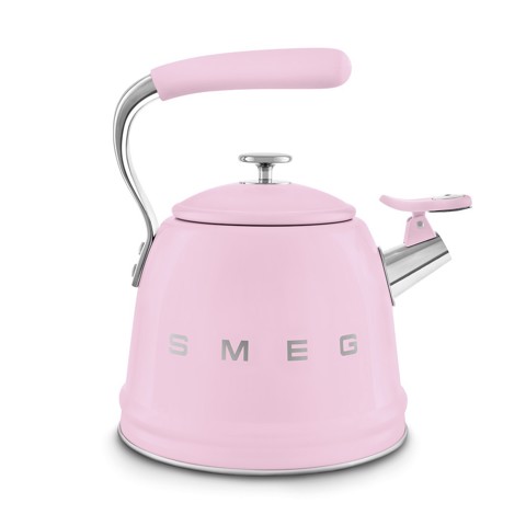Smeg Bollitore con fischio 50's Style - Rosa LUCIDO - WKF01PK