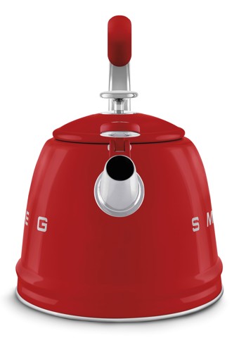 Smeg Bollitore con fischio 50's Style - Rosso LUCIDO - WKF01RD