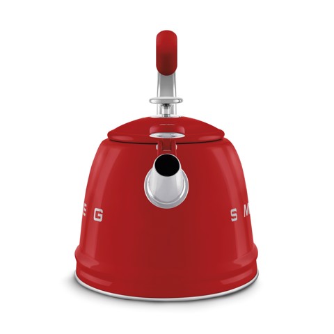 Smeg Bollitore con fischio 50's Style - Rosso LUCIDO - WKF01RD