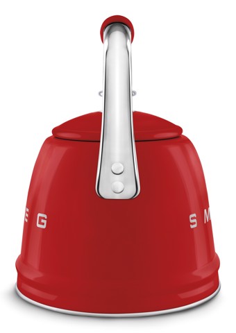 Smeg Bollitore con fischio 50's Style - Rosso LUCIDO - WKF01RD