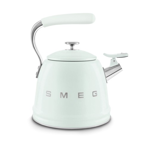 Smeg Bollitore con fischio 50's Style - Verde Pastello LUCIDO - WKF01PG