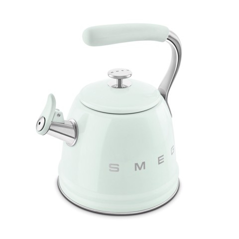 Smeg Bollitore con fischio 50's Style - Verde Pastello LUCIDO - WKF01PG