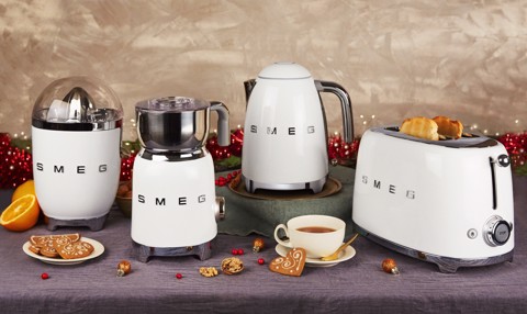Smeg Bollitore Standard 50's Style – Bianco LUCIDO – KLF03WHEU