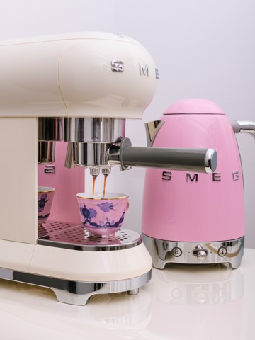 Smeg Bollitore Standard 50's Style – Rosa LUCIDO – KLF03PKEU