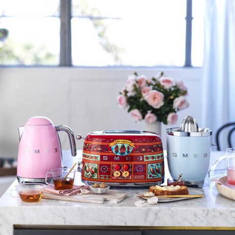 Smeg Bollitore Standard 50's Style – Rosa LUCIDO – KLF03PKEU