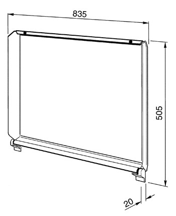 Smeg C90CEB/1 accessorio e componente per piano cottura Vetro, Metallo Copertura per uso domestico