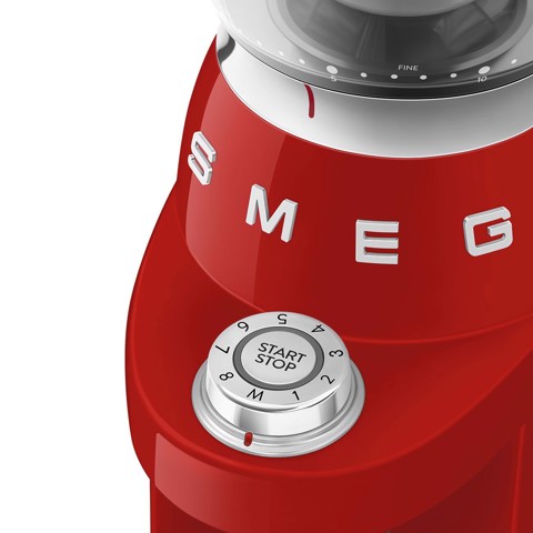 Smeg CGF03RDEU macina caffé 150 W Rosso