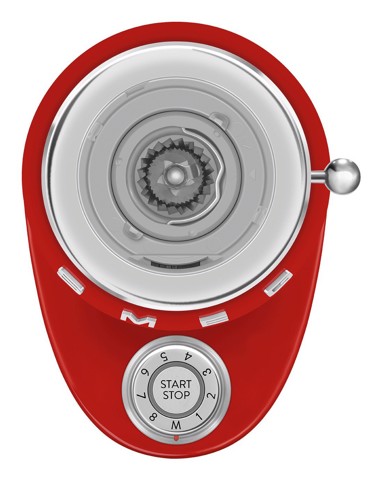 Smeg CGF03RDEU macina caffé 150 W Rosso