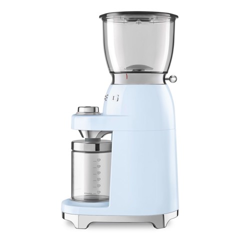 Smeg CGF11PBEU macina caffé 150 W Blu, Trasparente