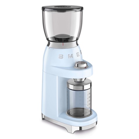 Smeg CGF11PBEU macina caffé 150 W Blu, Trasparente