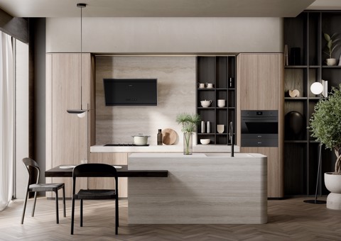 Smeg Classic Classica Piano di cottura SI364BM Nero Made in Italy
