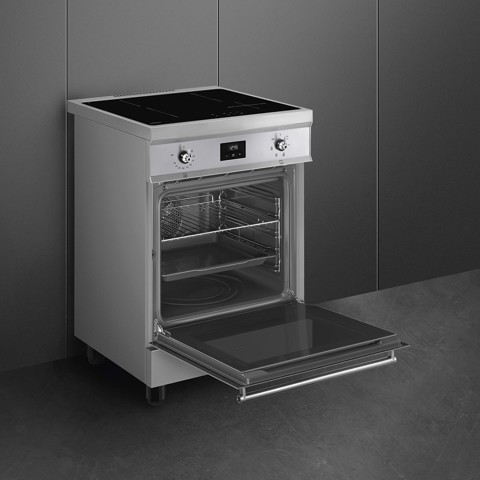 Smeg Concert C6IMXT2 cucina Piano cottura a induzione Acciaio inossidabile A