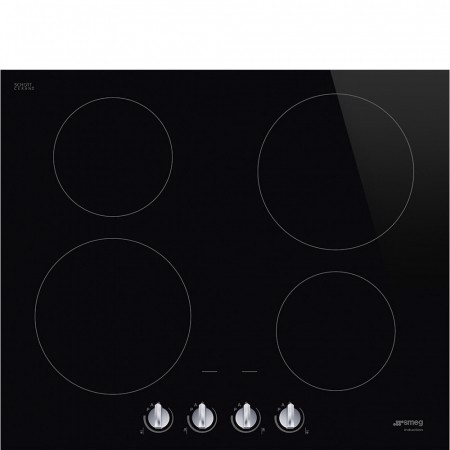 Smeg Cucina SI264DM piano cottura Nero Da incasso Piano cottura a induzione 4 Fornello(i)