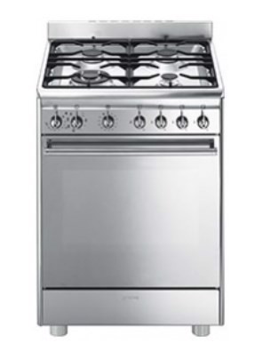 Smeg CX68MF8-2 cucina Elettrico Gas Acciaio inox