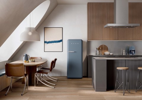 Smeg DCF02SBMEU macchina per caffè Automatica/Manuale Macchina da caffè con filtro 1,4 L